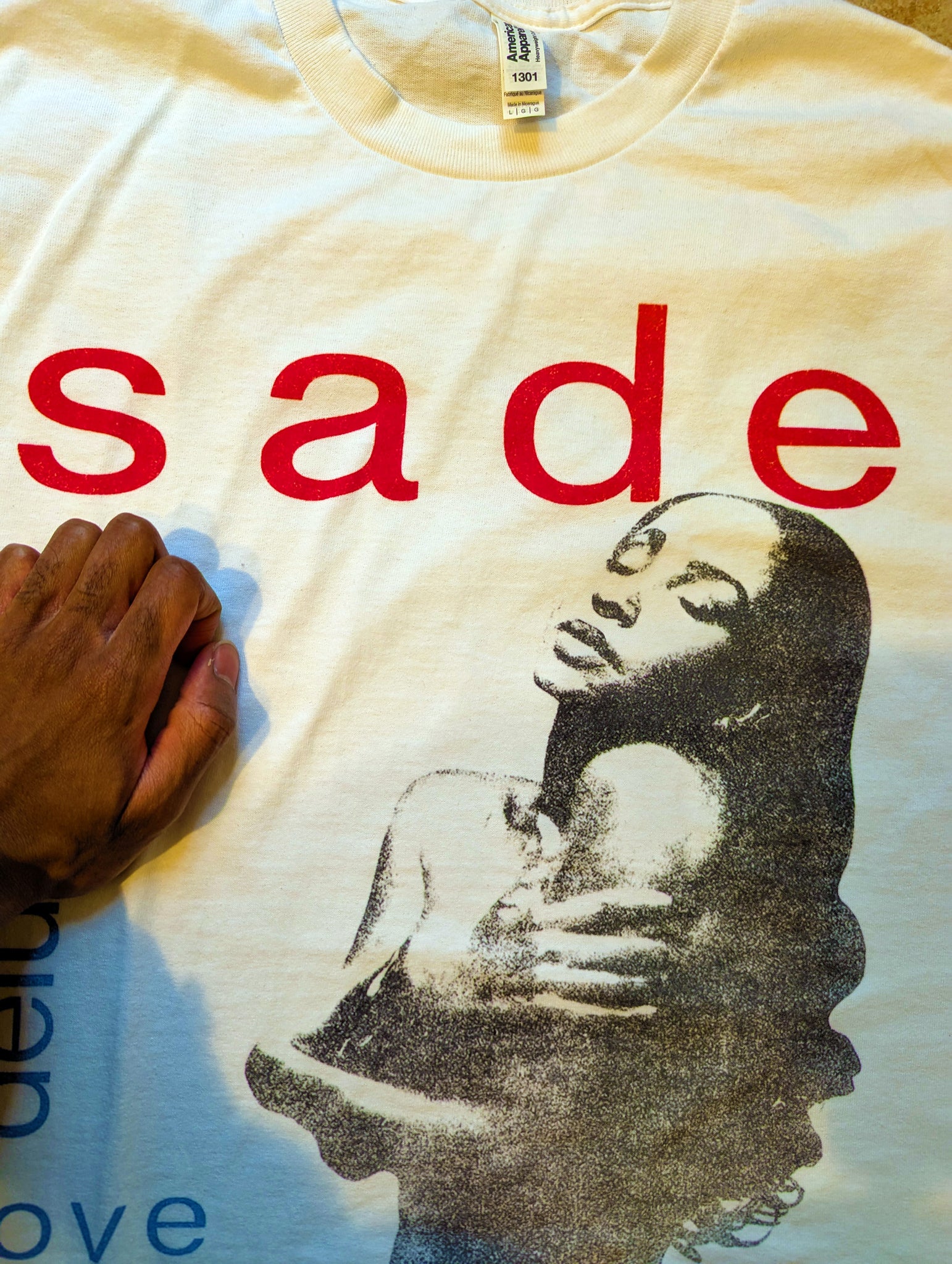Sade Love Deluxe Tour T Shirt