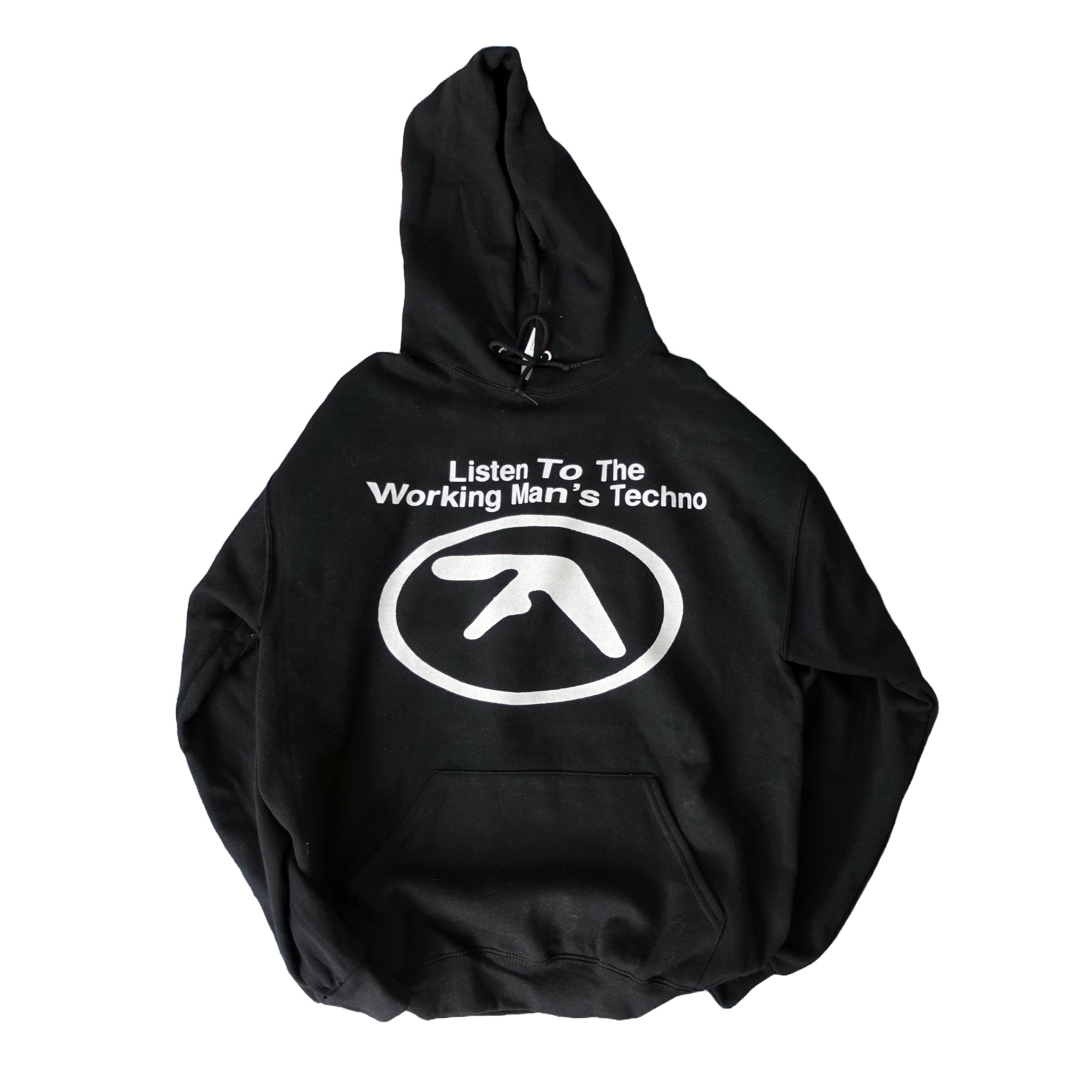 #0000 Aphex Twin Working Man Hoodie