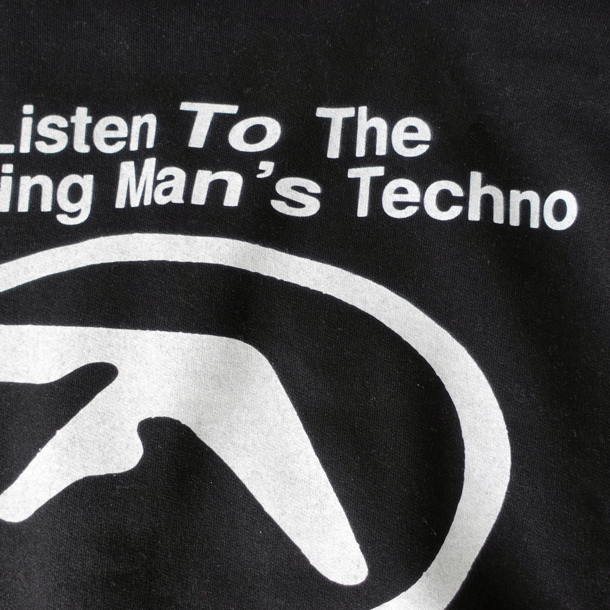 #0000 Aphex Twin Working Man Hoodie